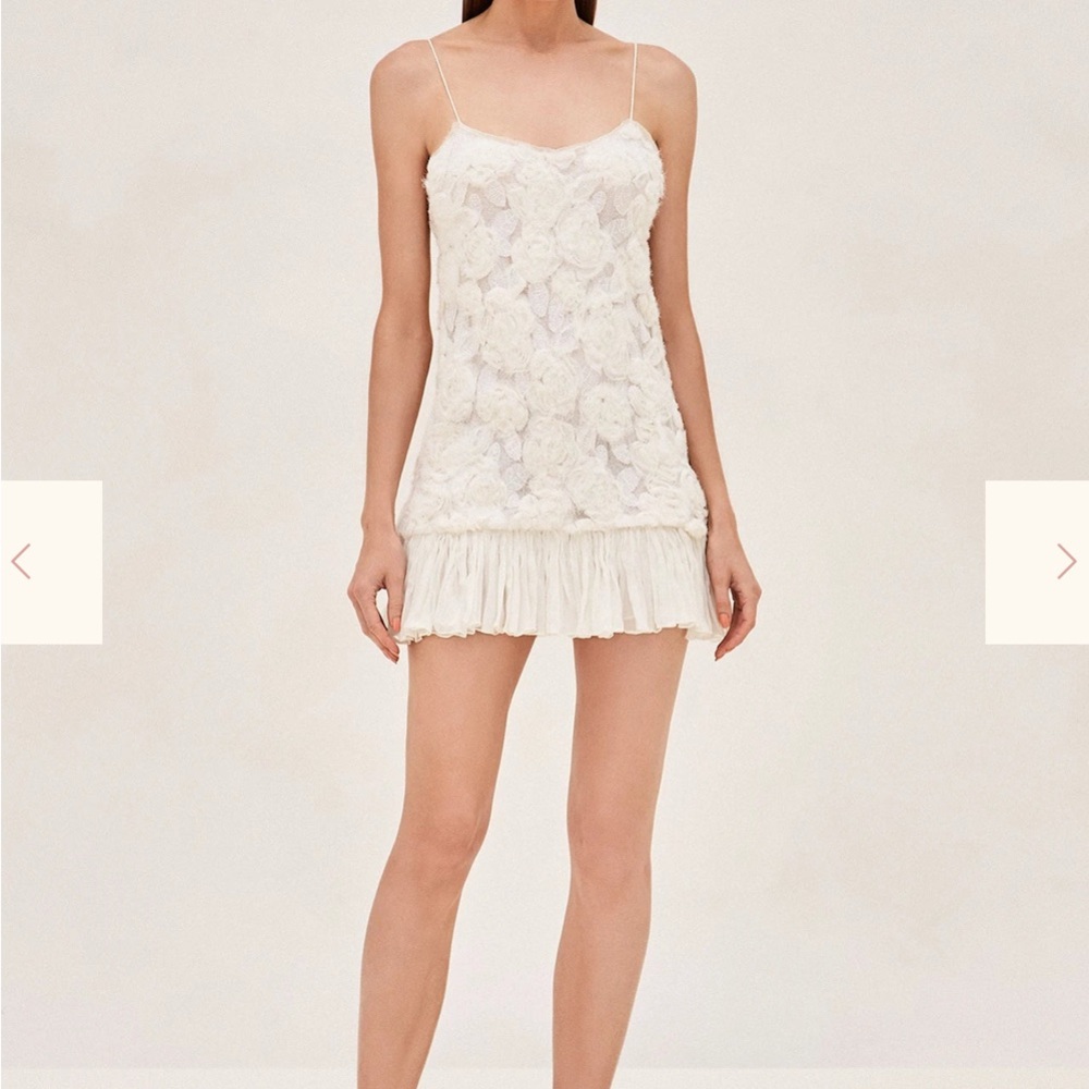 ALEXIS Blanc Dress XS